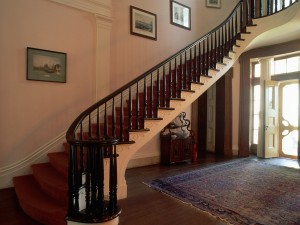 Front Stairway in Madewood Plantation Manor House
